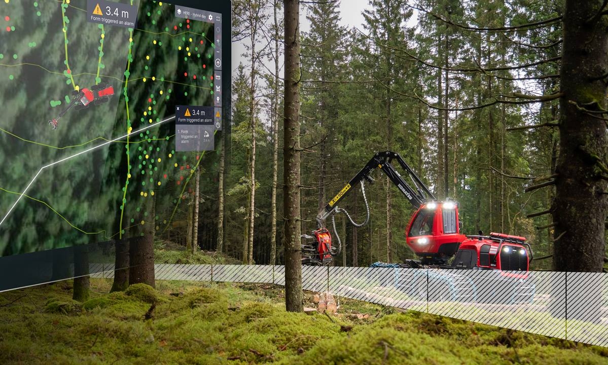 Smart Forestry geofence