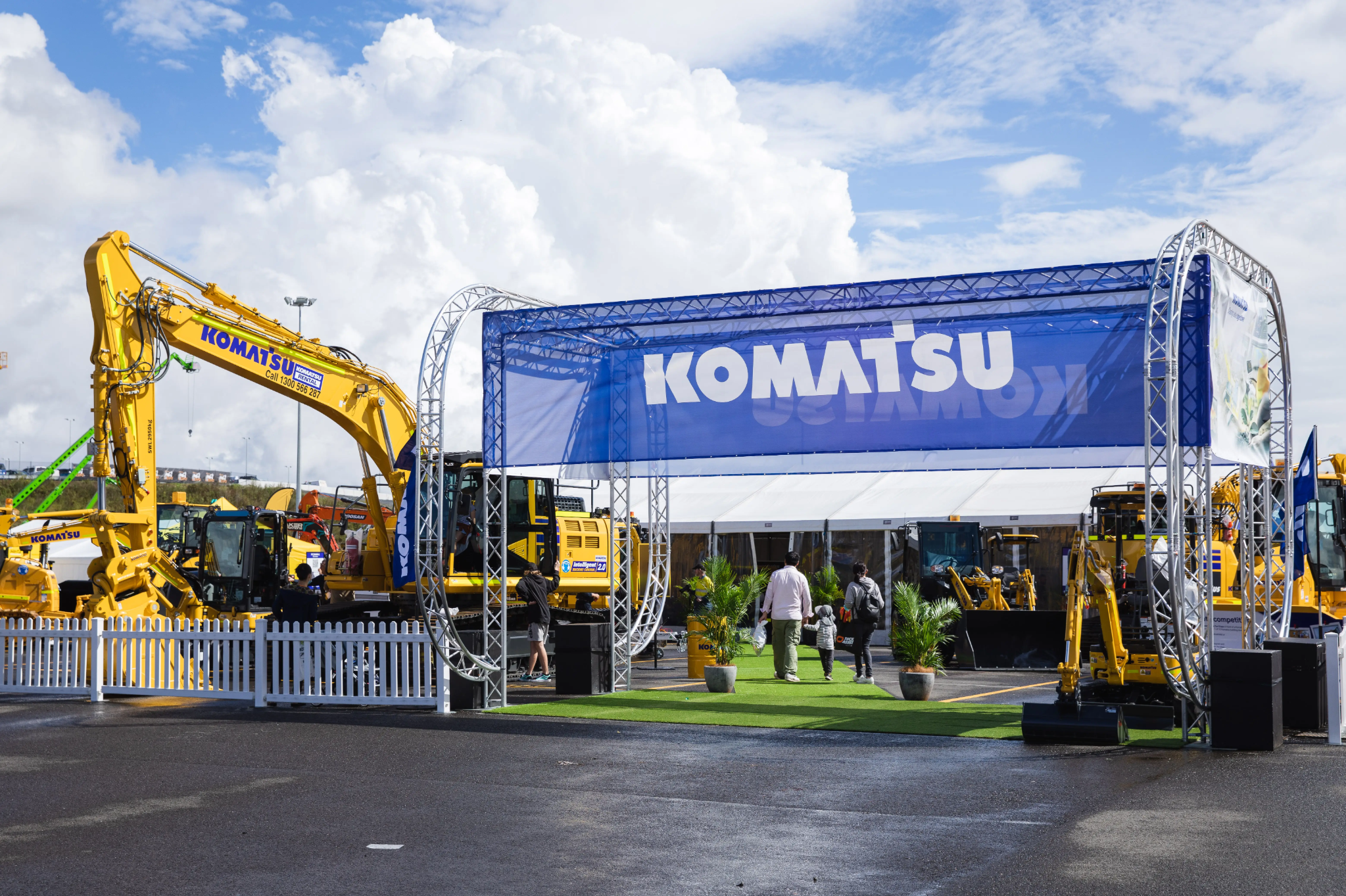 Komatsu excited to be back as Gold Sponsors of Diesel, Dirt and Turf Expo 2023
