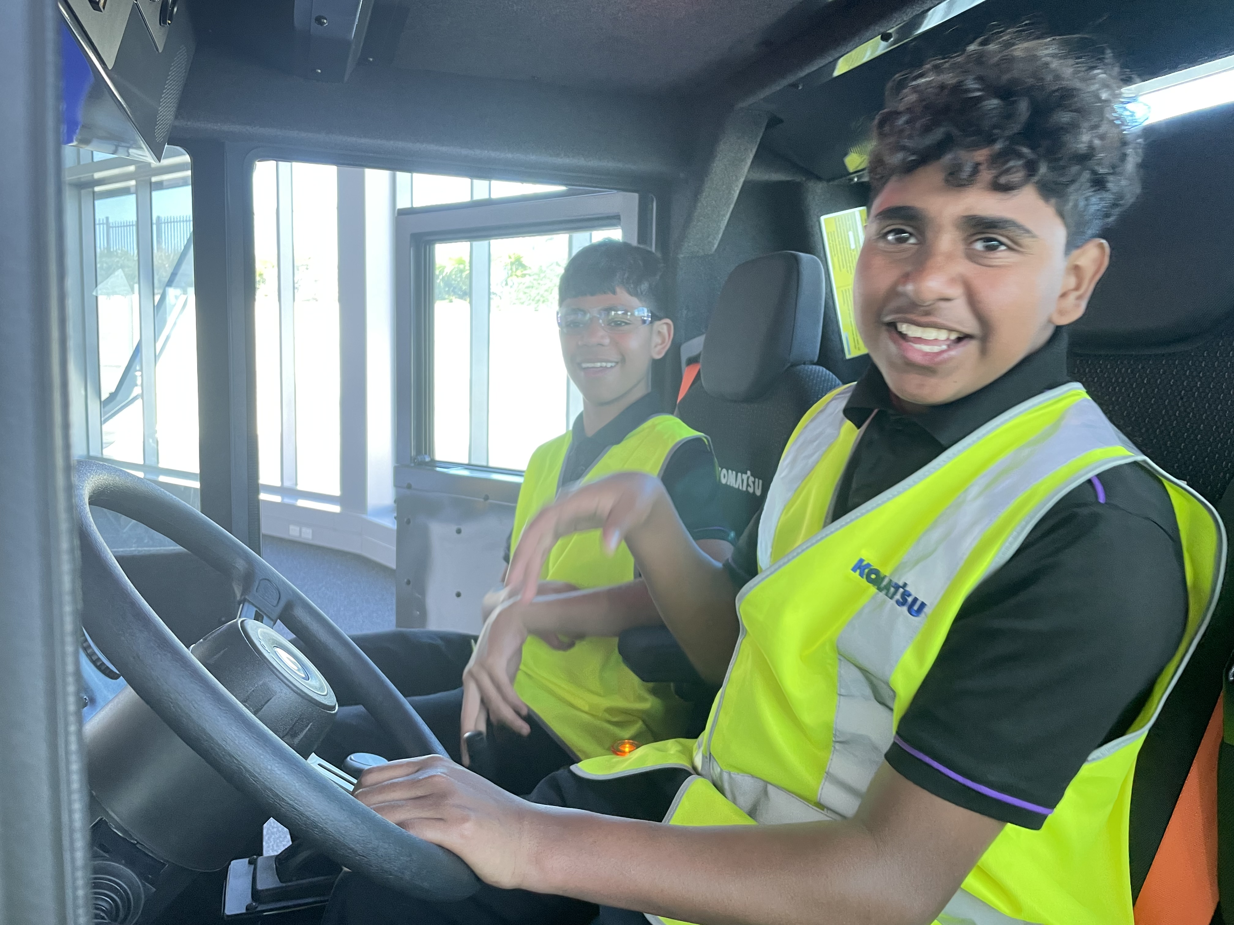 Komatsu and the Clontarf Foundation