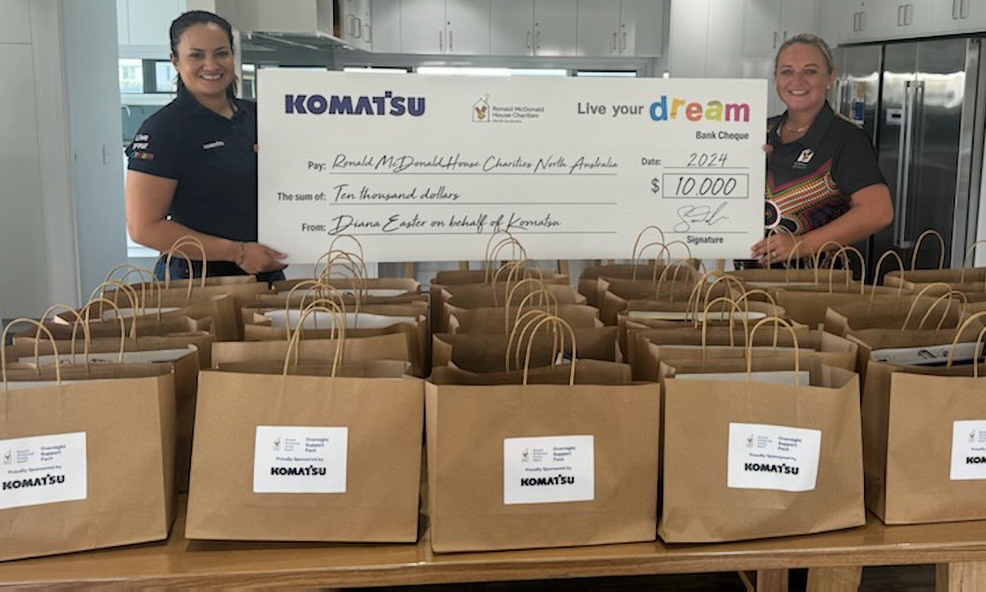Heartfelt contribution supports families at Ronald McDonald House Charity