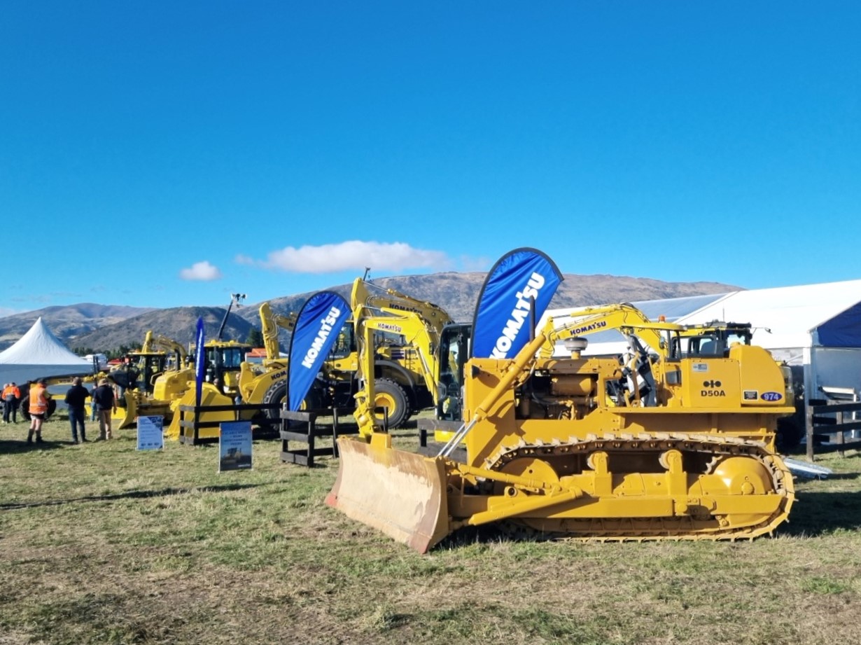 Komatsu gearing up for a big Wheels at Wanaka this Easter weekend