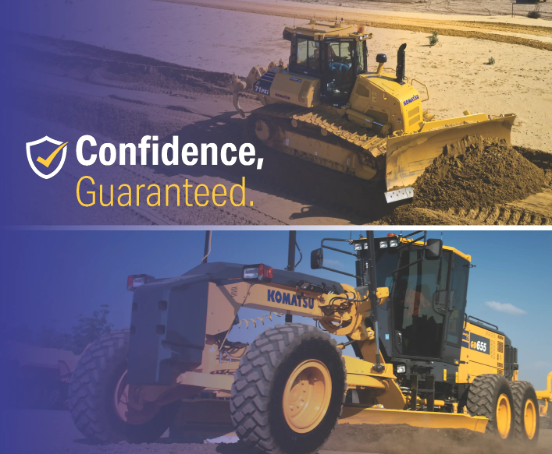 Confidence guaranteed Komatsu 2025