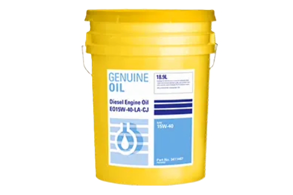 Genuine Komatsu engine oil