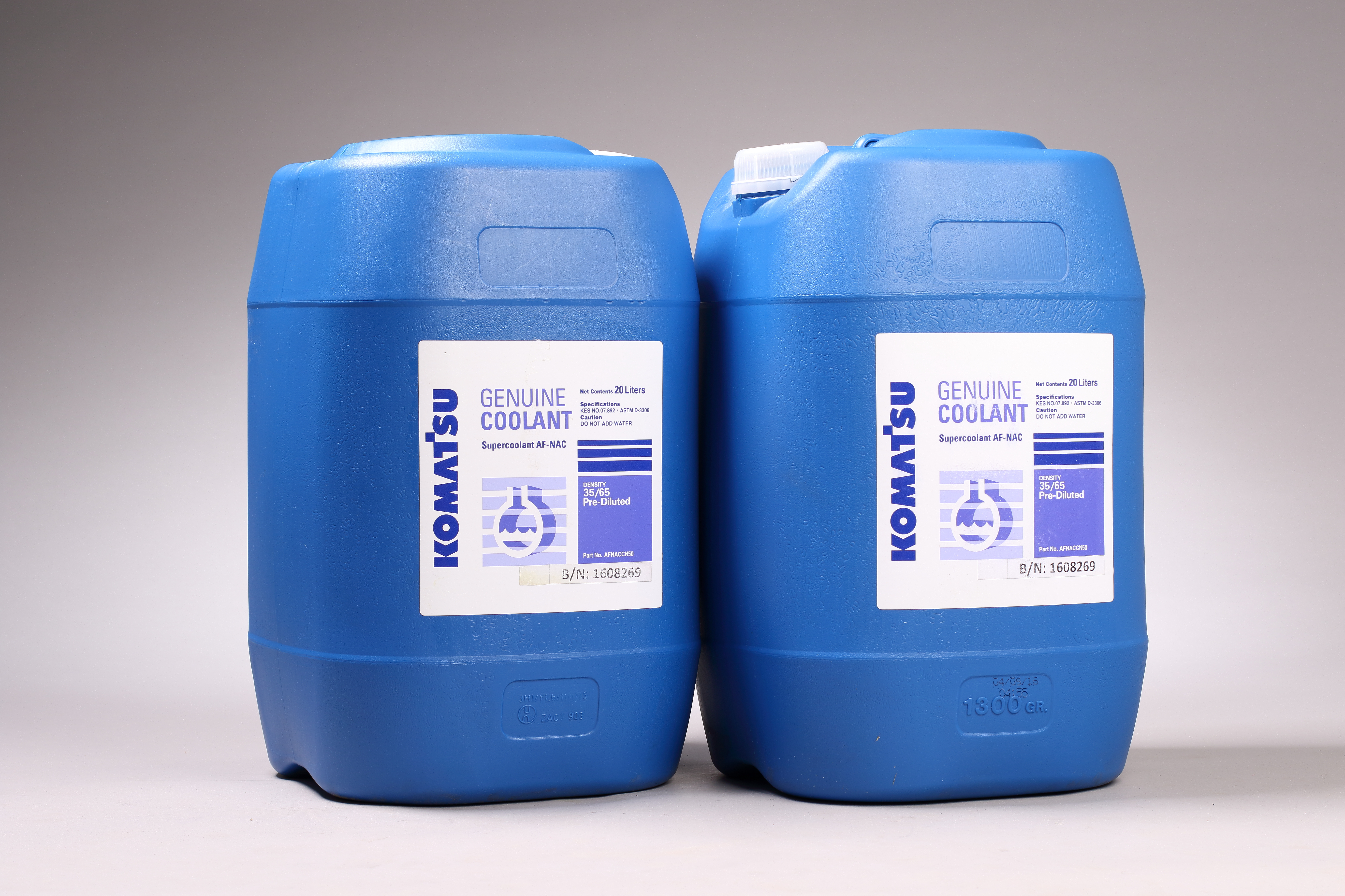 Komatsu coolants