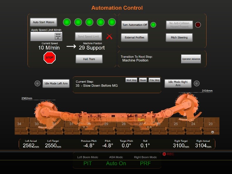 Automation control
