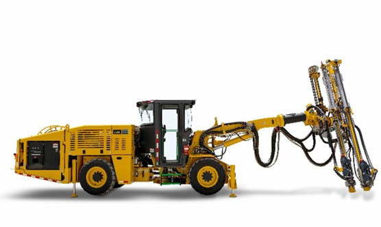 A Komatsu ZB31 Bolter designed for underground mining