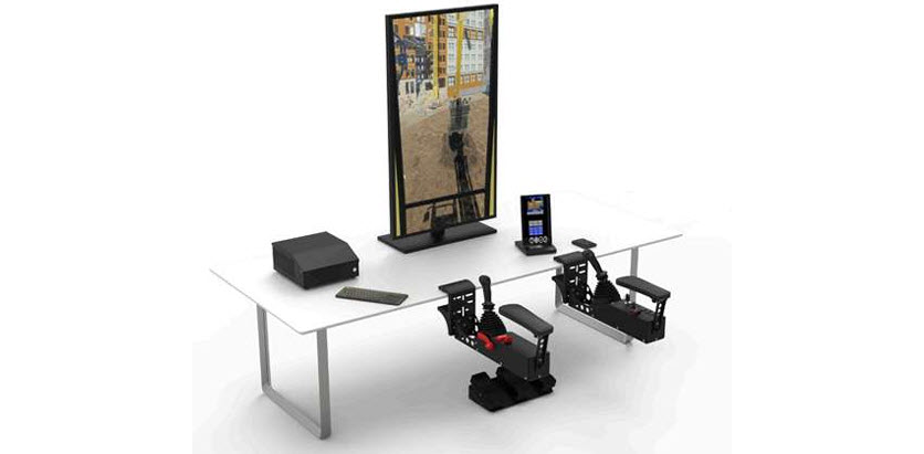 Compact simulators to be displayed on-site